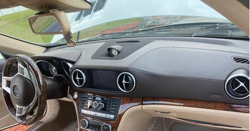 White 2015 Mercedes-Benz SL-Class SL 550
