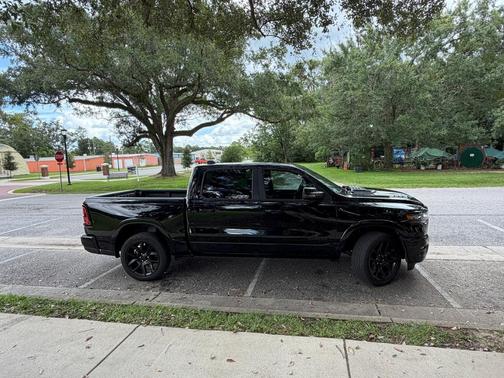 Black 2025 RAM 1500 Laramie