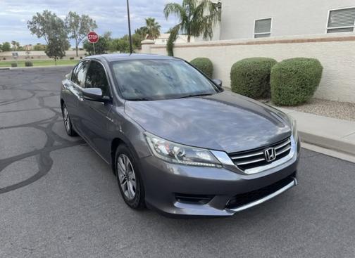 Gray 2014 Honda Accord LX