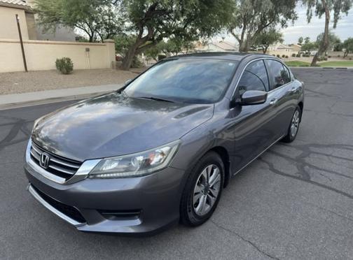 Gray 2014 Honda Accord LX