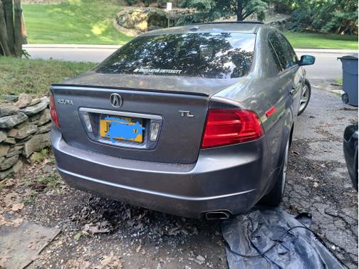 Gray 2005 Acura TL 3.2