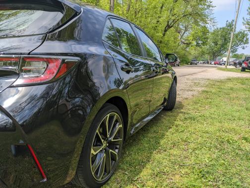 Black 2019 Toyota Corolla Hatchback XSE