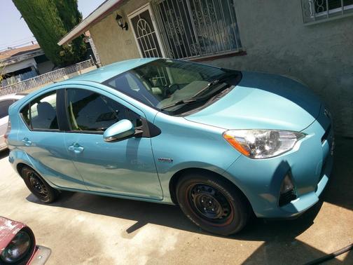 Blue 2013 Toyota Prius c One