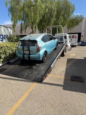 Blue 2013 Toyota Prius c One