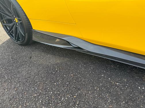 Yellow 2021 Ferrari F8 Spider Base