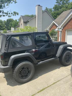 Black 2013 Jeep Wrangler Sport