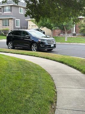 Black 2016 Ford Edge Titanium
