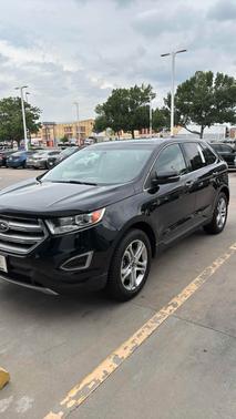 Black 2016 Ford Edge Titanium
