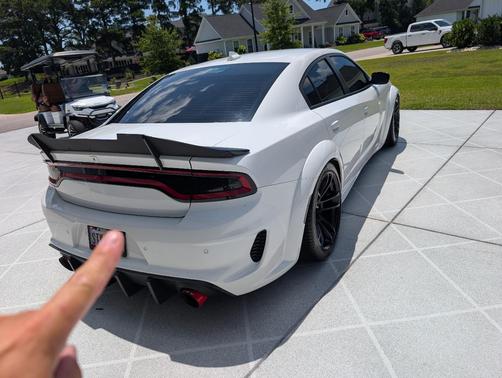 White 2023 Dodge Charger Scat Pack Widebody