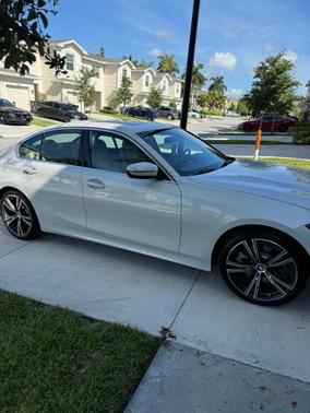White 2021 BMW 330 i