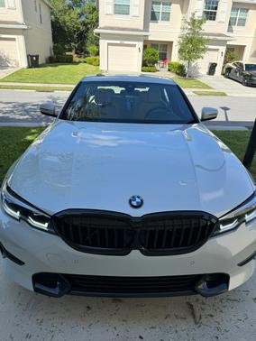 White 2021 BMW 330 i