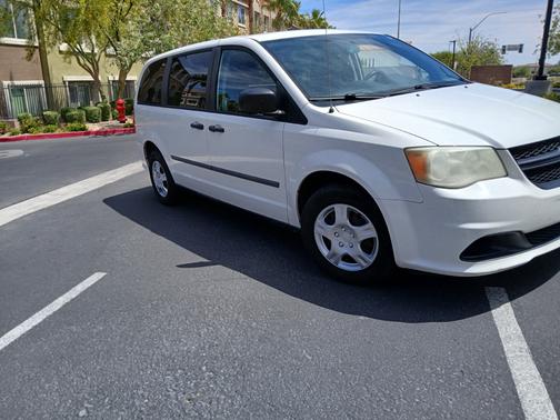 White 2012 RAM Cargo C/V