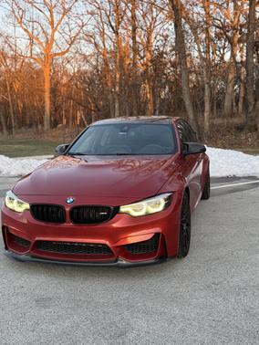 Orange 2018 BMW M3 Base