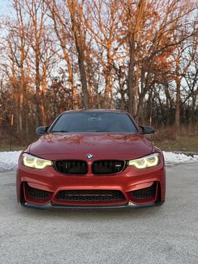 Orange 2018 BMW M3 Base