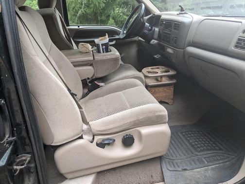 Green 2001 Ford F-250 XLT SuperCab Super Duty
