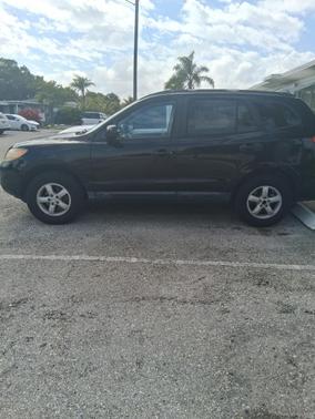 Black 2008 Hyundai SANTA FE GLS