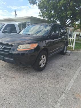 Black 2008 Hyundai SANTA FE GLS