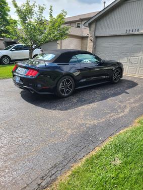 Black 2021 Ford Mustang EcoBoost Premium