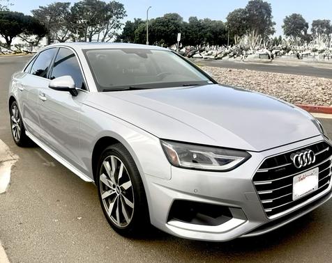 Silver 2022 Audi A4 40 Premium