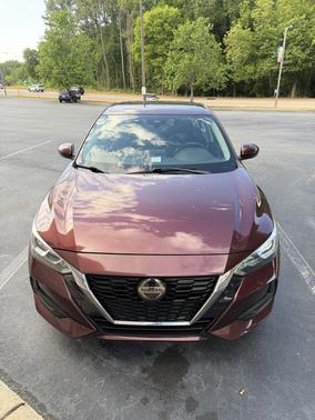Red 2020 Nissan Sentra SV