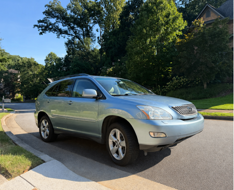 Blue 2007 Lexus RX 350 Base