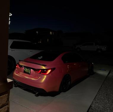 White 2018 INFINITI Q50 3.0t LUXE