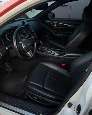 White 2018 INFINITI Q50 3.0t LUXE