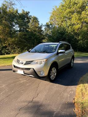 Silver 2013 Toyota RAV4 Limited