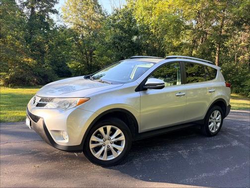 Silver 2013 Toyota RAV4 Limited