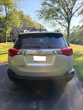 Silver 2013 Toyota RAV4 Limited
