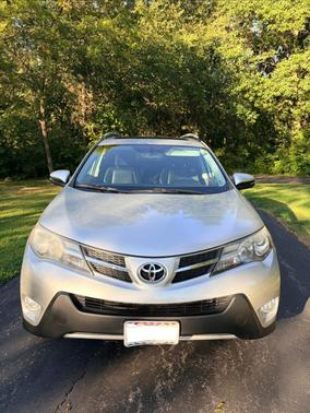 Silver 2013 Toyota RAV4 Limited