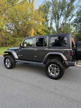 Gray 2019 Jeep Wrangler Unlimited Sahara