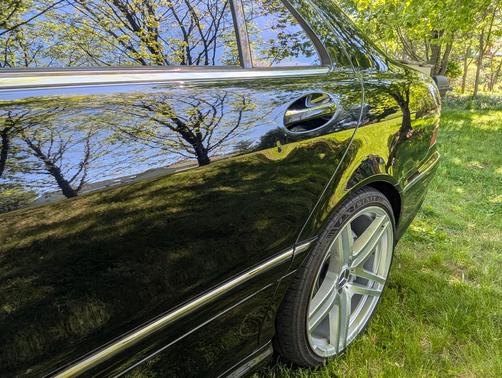 Black 2005 Mercedes-Benz S-Class S55 AMG