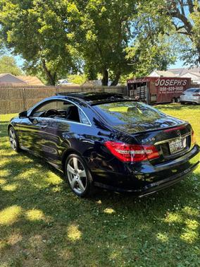 Blue 2012 Mercedes-Benz E-Class E 550
