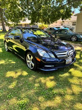 Blue 2012 Mercedes-Benz E-Class E 550