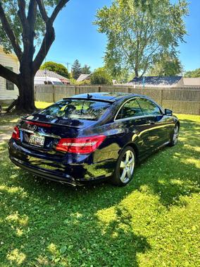 Blue 2012 Mercedes-Benz E-Class E 550