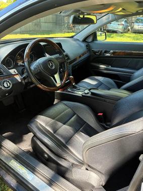 Blue 2012 Mercedes-Benz E-Class E 550