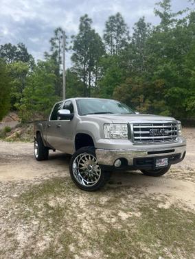 Silver 2009 GMC Sierra 1500 SLE1 Crew Cab