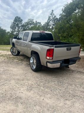 Silver 2009 GMC Sierra 1500 SLE1 Crew Cab