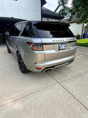 Gray 2020 Land Rover Range Rover Sport SVR