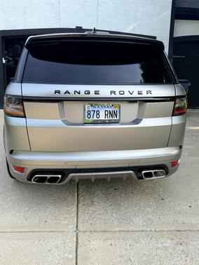 Gray 2020 Land Rover Range Rover Sport SVR