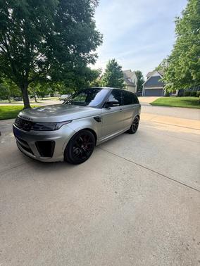 Gray 2020 Land Rover Range Rover Sport SVR