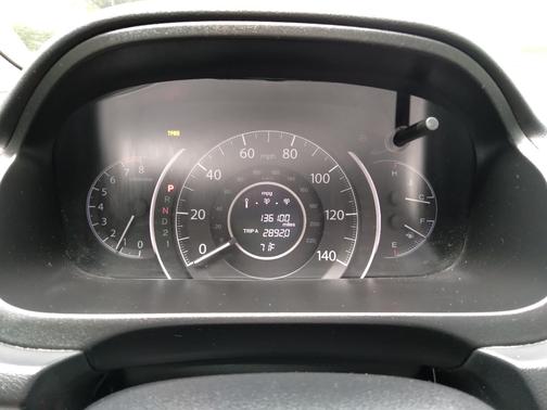 Red 2012 Honda CR-V EX