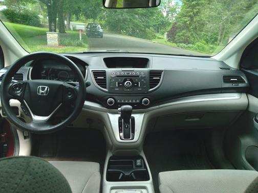 Red 2012 Honda CR-V EX