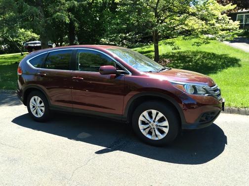 Red 2012 Honda CR-V EX