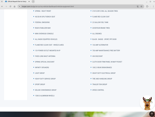 1999 Dodge Dakota Sport