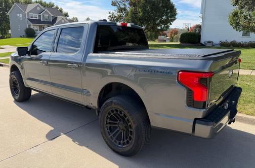 Gray 2025 Ford F-150 Lightning Flash