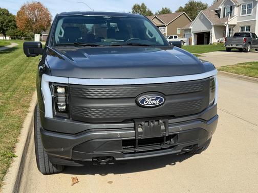 Gray 2025 Ford F-150 Lightning Flash