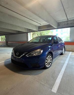 Blue 2017 Nissan Sentra S