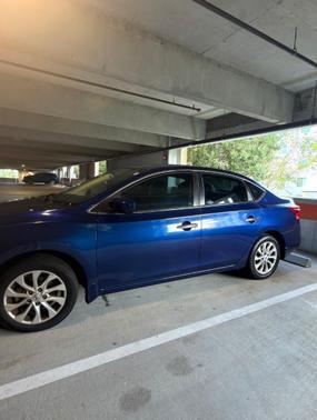 Blue 2017 Nissan Sentra S